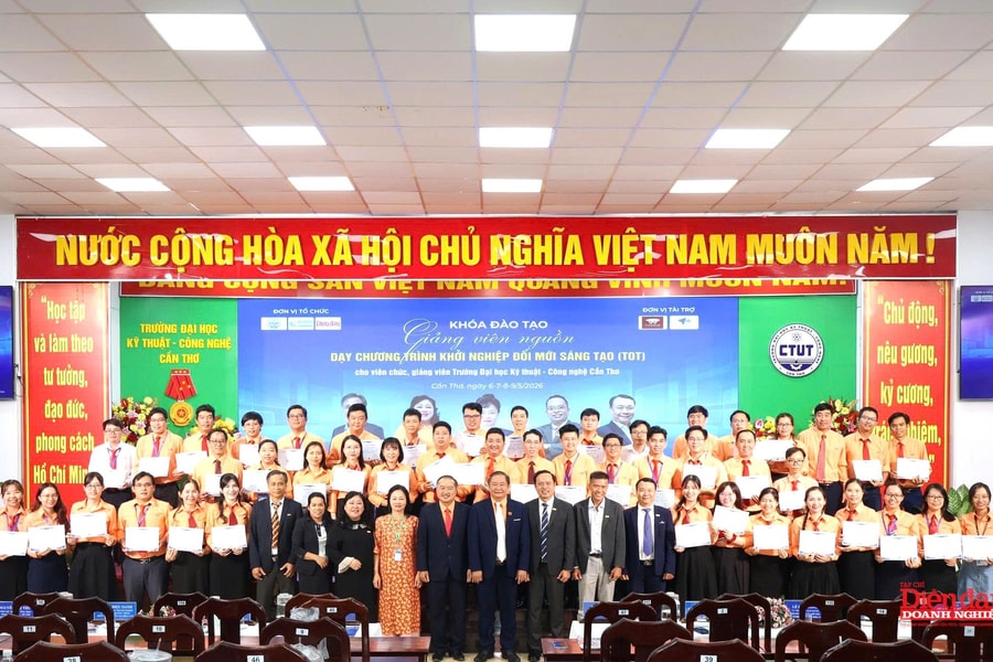 Nâng cao năng lực giảng dạy khởi nghiệp đổi mới sáng tạo cho đội ngũ giảng viên nguồn