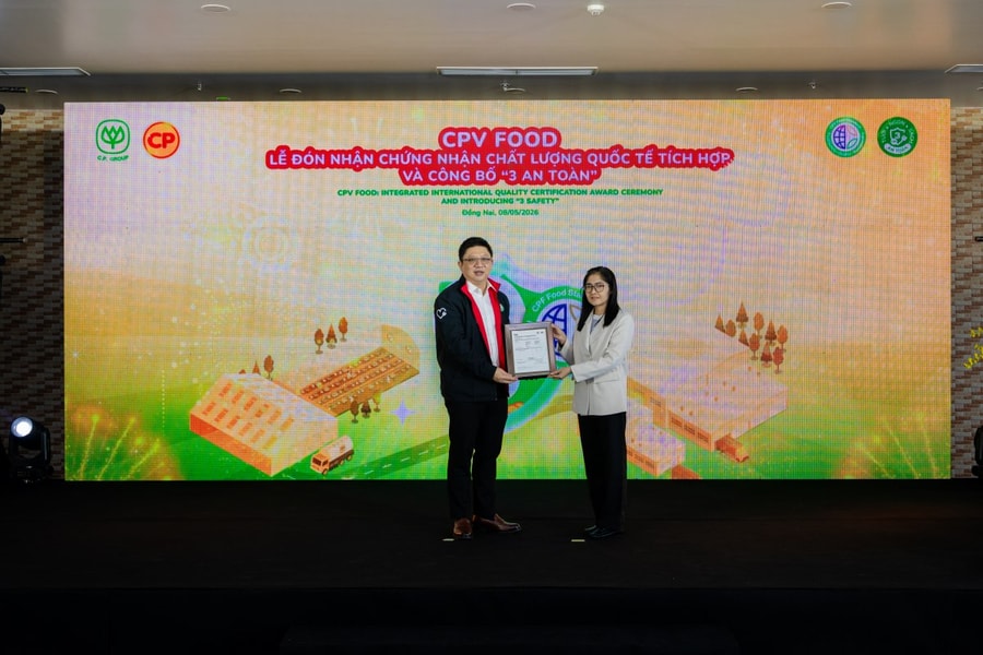 CPV Food chuẩn hóa hoạt động sản xuất thực phẩm từ trang trại đến bếp nhà