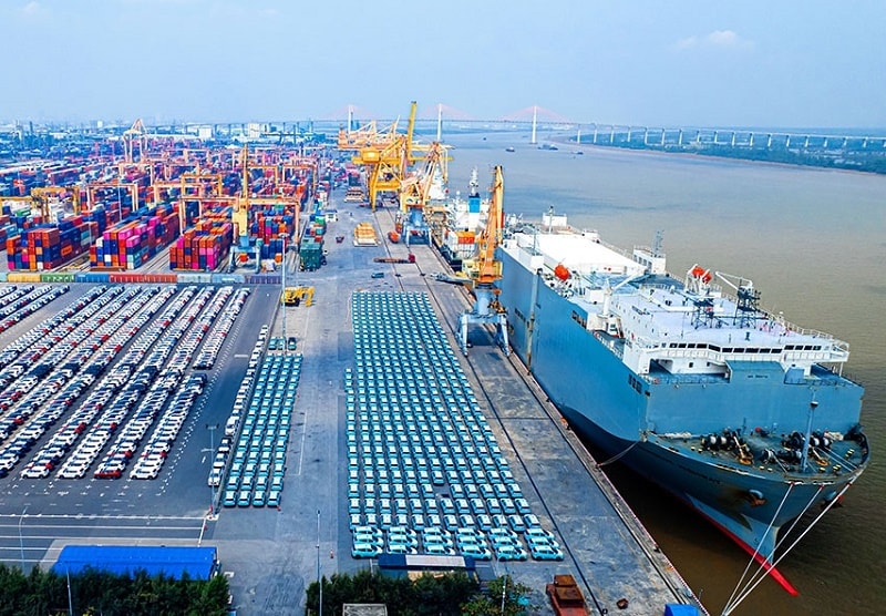 Đột phá năng lực khai thác tàu RoRo, khẳng định vị thế cửa ngõ logistics quốc tế