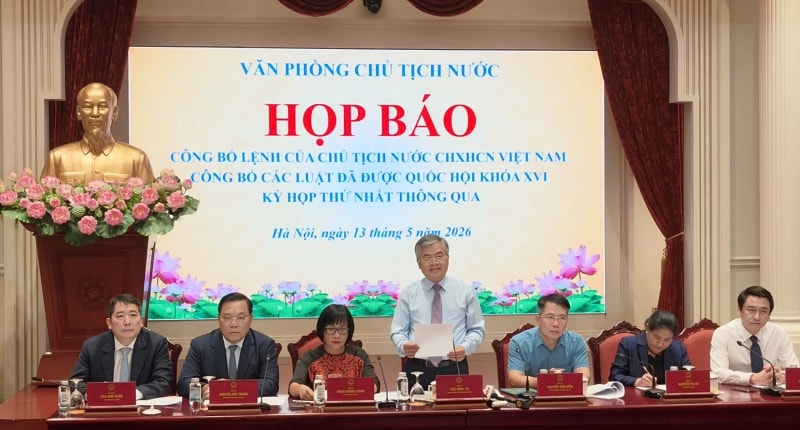 Công bố lệnh của Chủ tịch nước về 9 luật vừa được Quốc hội thông qua