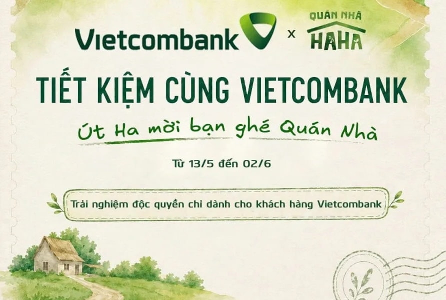 Vietcombank đồng hành cùng Quán Nhà Haha