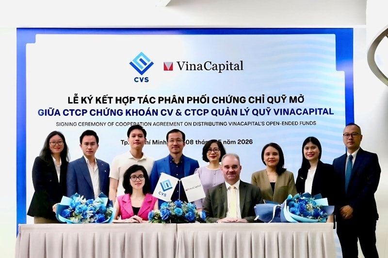 VinaCapital hợp tác Chứng khoán CV (CVS) phân phối chứng chỉ quỹ mở
