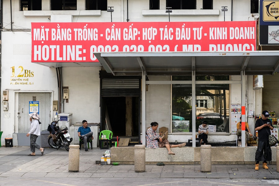 Mặt bằng 'đất vàng' trung tâm TP.HCM loay hoay tìm khách thuê