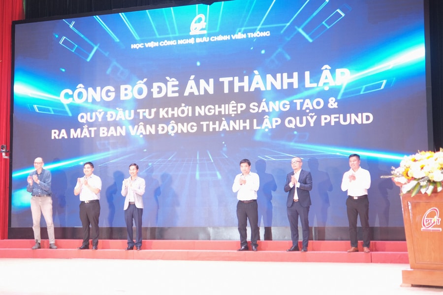 PTIT công bố đề án Quỹ đầu tư khởi nghiệp sáng tạo PFUND