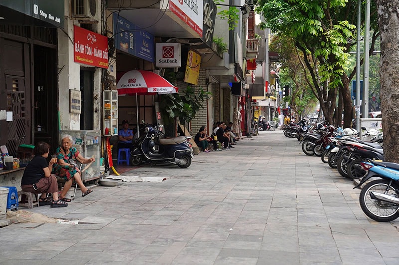 Quy hoạch vỉa hè đảm bảo sinh kế và phát triển đô thị