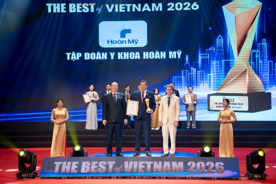 Y khoa Hoàn Mỹ được vinh danh “Hệ thống Y khoa tốt nhất Việt Nam 2026”