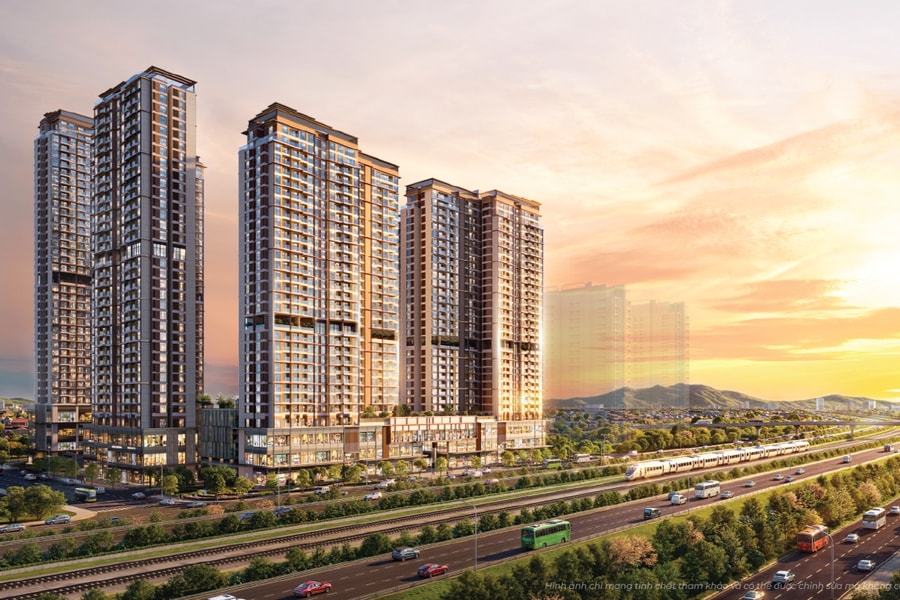 Lợi thế tầm nhìn của tòa S3 tại “mặt tiền vàng” Đại lộ Thăng Long