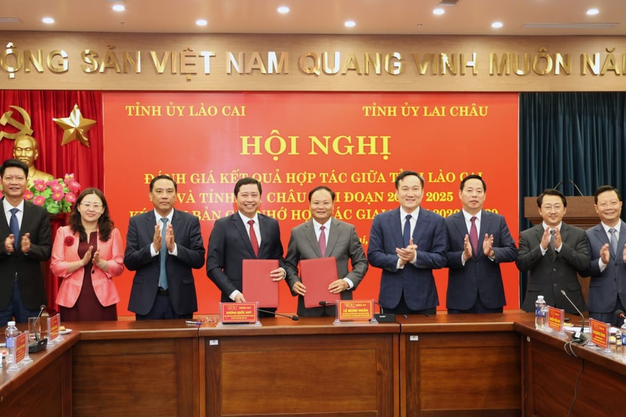 Lai Châu - Lào Cai ký kết hợp tác toàn diện giai đoạn 2026 - 2030