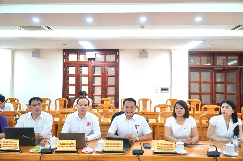 Hà Tĩnh thúc đẩy hợp tác với Trường Cao đẳng Công nghệ cao Hà Nội trong giáo dục, AI và nông nghiệp bền vững