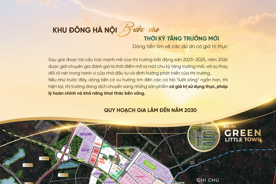 Khu Đông Hà Nội bước vào thời kỳ tăng trưởng mới