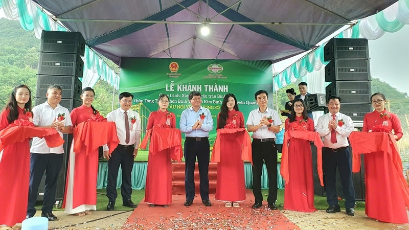 Nhựa Tiền Phong khánh thành “Cầu nối yêu thương” số 119 tại Tuyên Quang