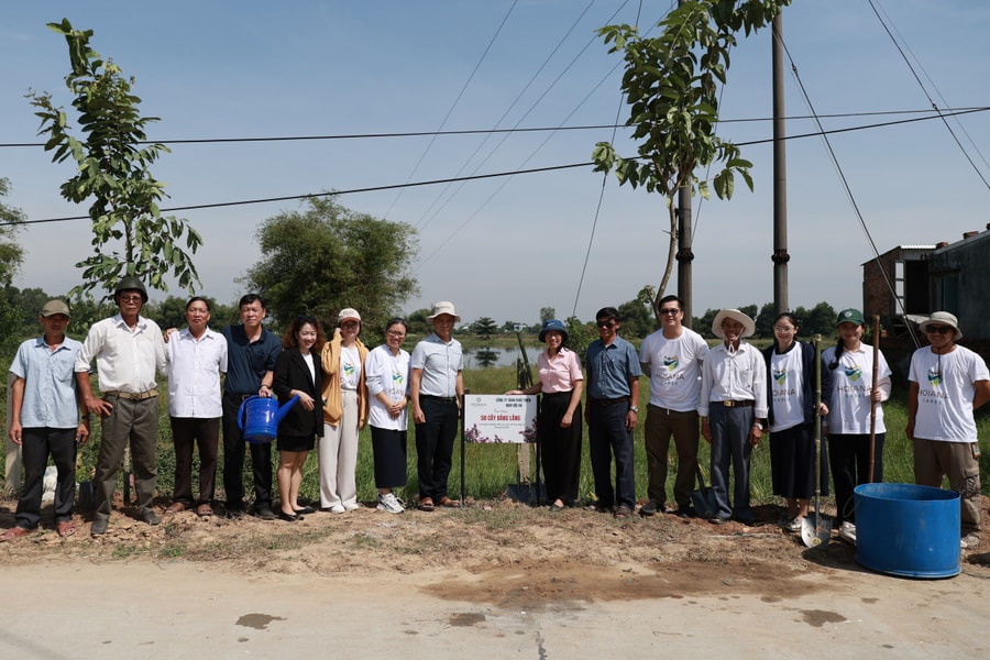 Hoiana Resort & Golf trồng cây hưởng ứng tuần lễ Quốc gia nước sạch và vệ sinh môi trường năm 2026
