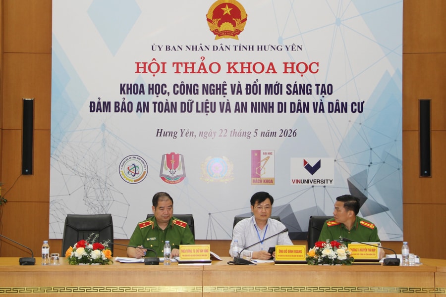Hưng Yên bàn giải pháp bảo đảm an toàn dữ liệu