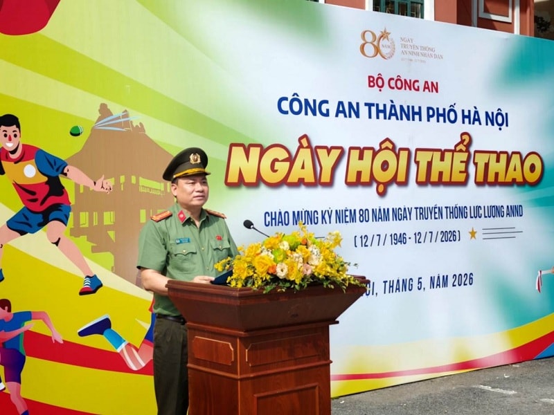 CATP Hà Nội: Khai mạc Ngày hội thể thao chào mừng kỷ niệm 80 năm Ngày truyền thống lực lượng An ninh nhân dân