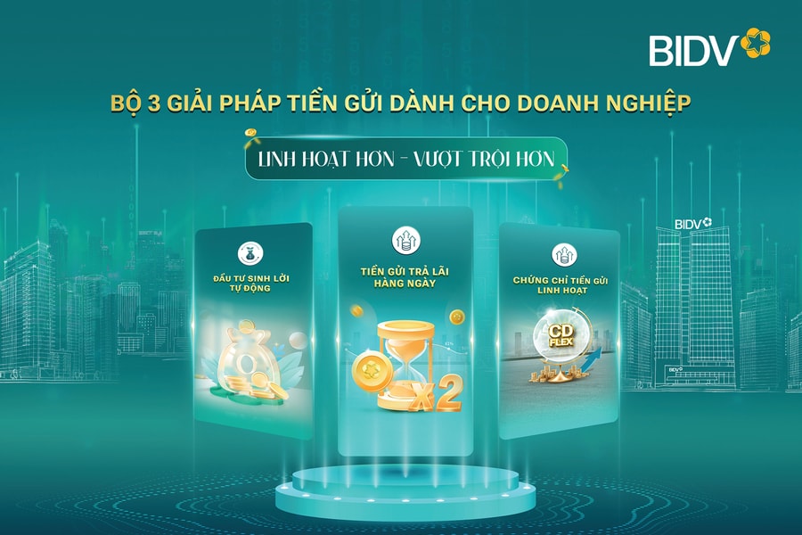 BIDV cung cấp các giải pháp tiền gửi vượt trội cho Trang Chủ Nhà Cái Good88.com