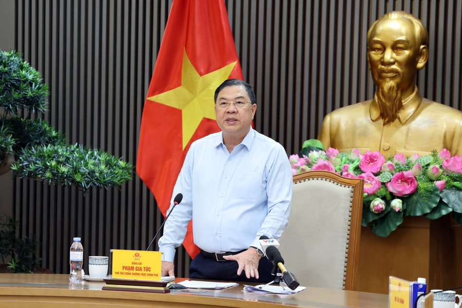 Phó Thủ tướng Thường trực Phạm Gia Túc: Phát triển thị trường trong nước thành điểm tựa quan trọng cho tăng trưởng