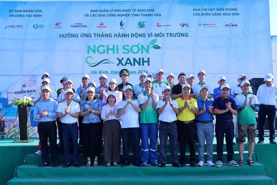 “Nghi Sơn Xanh” 2026: Từ sáng kiến tiên phong đến chương trình hành động