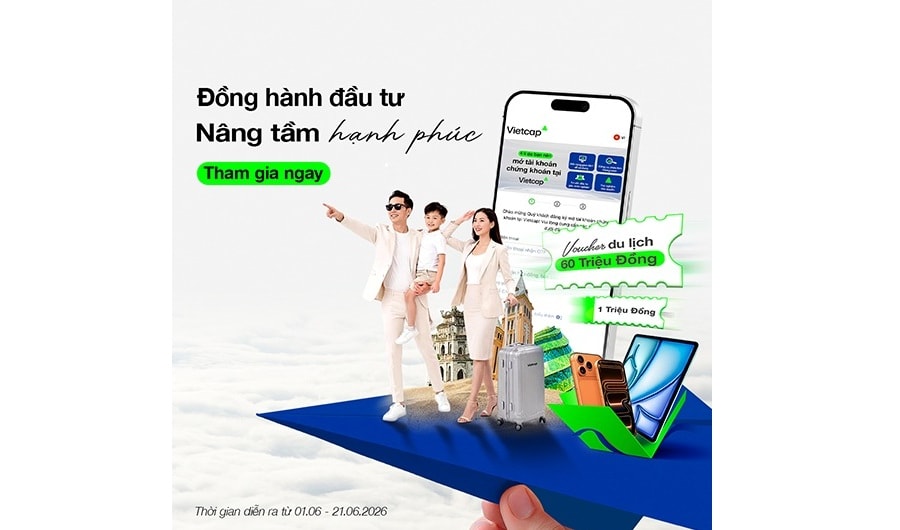Vietcap triển khai chương trình “Đồng hành đầu tư, nâng tầm hạnh phúc” trong Tháng Gia đình