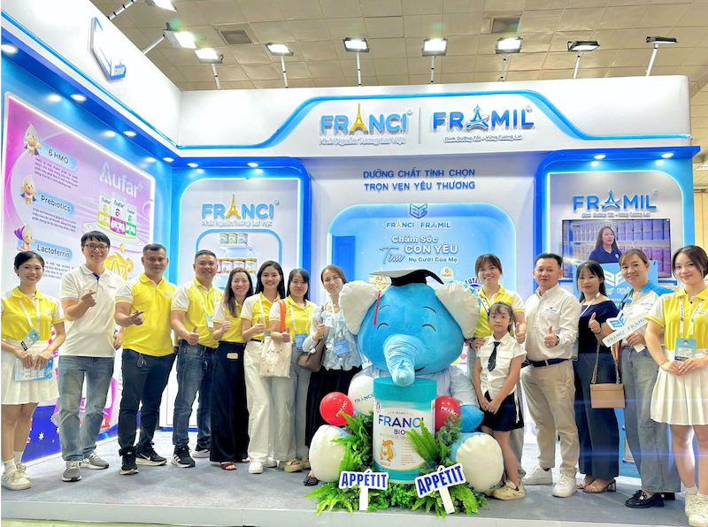 Franci ghi dấu ấn tại Vietnam Dairy 2026 với hệ sinh thái dinh dưỡng chất lượng