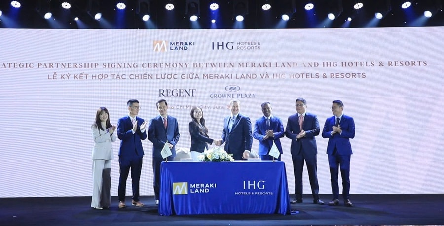 Meraki Land hợp tác IHG phát triển dự án nghỉ dưỡng cao cấp ở Việt Nam