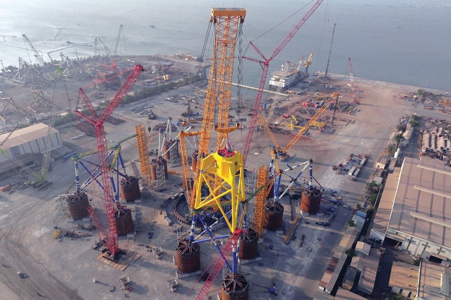 Điện gió “đánh thức” tiềm năng kinh tế biển