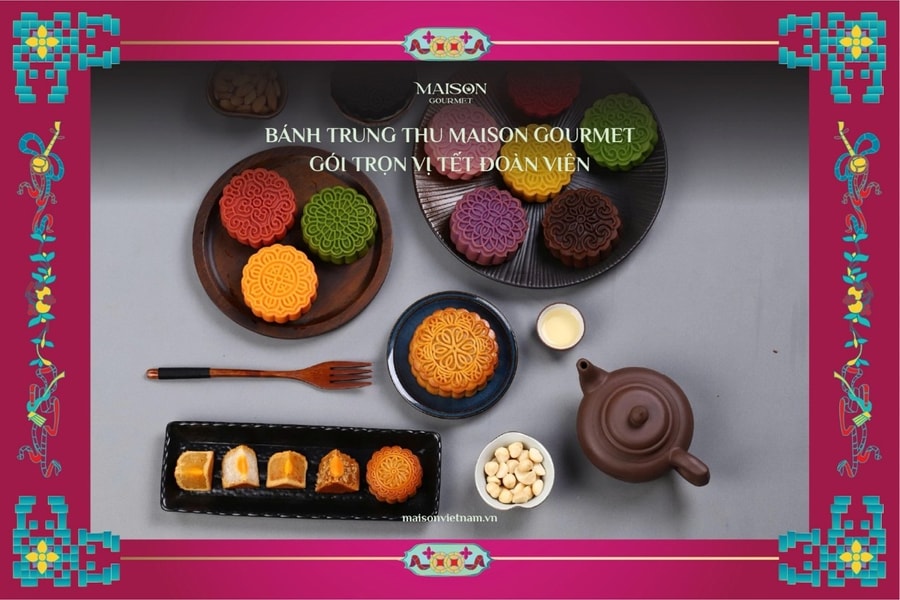 Cùng nhìn lại mùa Trung thu đa sắc – đa vị của Maison Gourmet