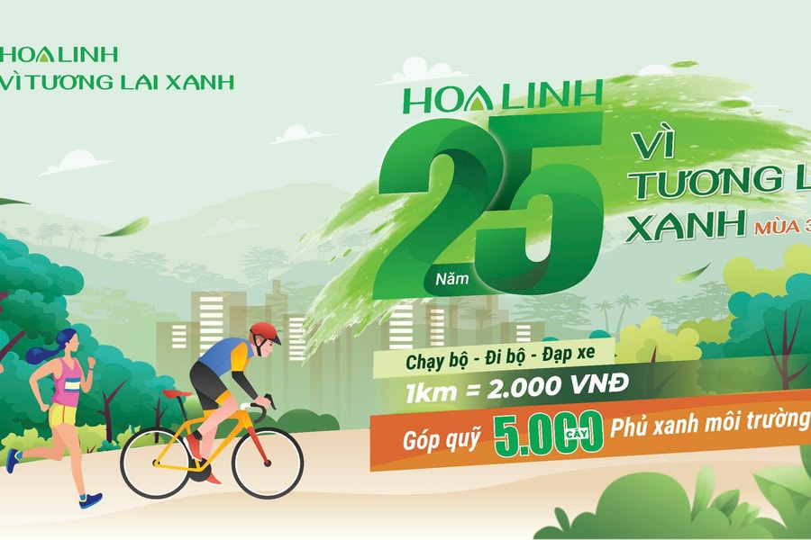 Dược phẩm Hoa Linh trồng 5.000 cây xanh, chung tay kiến tạo tương lai bền vững