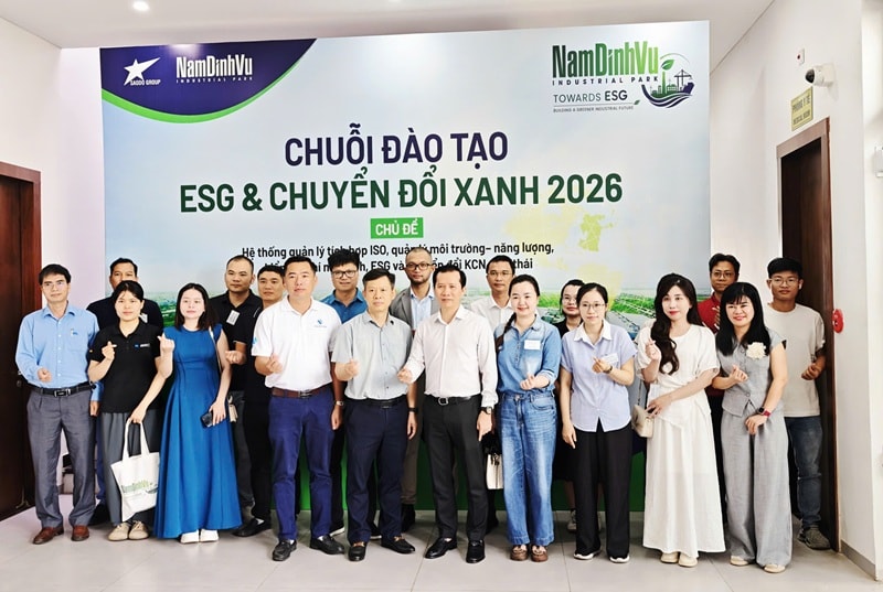 Kiến tạo hệ sinh thái công nghiệp xanh cho tương lai bền vững