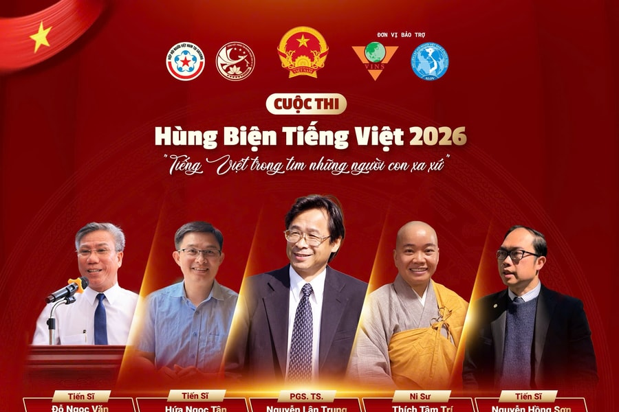 Cuộc thi Hùng biện tiếng Việt 2026 công bố 35 gương mặt vào vòng Bán kết