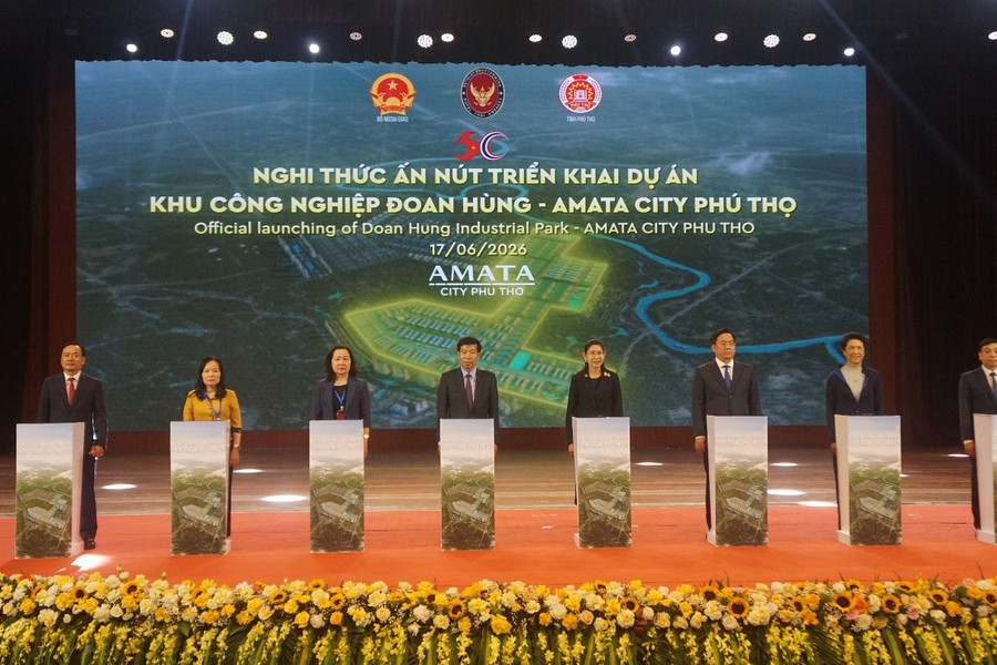 AMATA triển khai dự án 185 triệu USD tại Phú Thọ, kiến tạo cực tăng trưởng công nghiệp mới phía Bắc