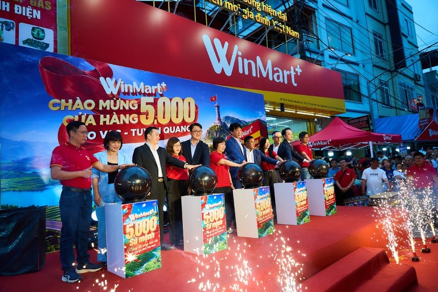 7 năm tăng gấp đôi quy mô, WinMart+ đạt cột mốc 5.000 cửa hàng trên toàn quốc