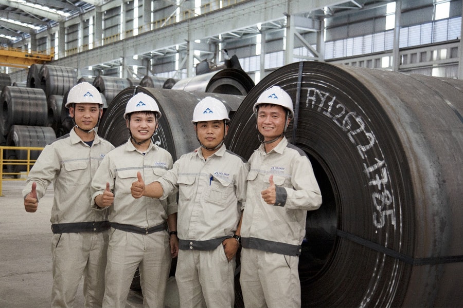 Hòa Phát sản xuất thành công thép kết cấu cường lực cao