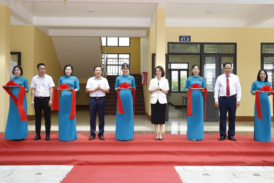 Tập đoàn Phenikaa bàn giao công trình lớp học gần 5 tỷ đồng tại Thái Nguyên