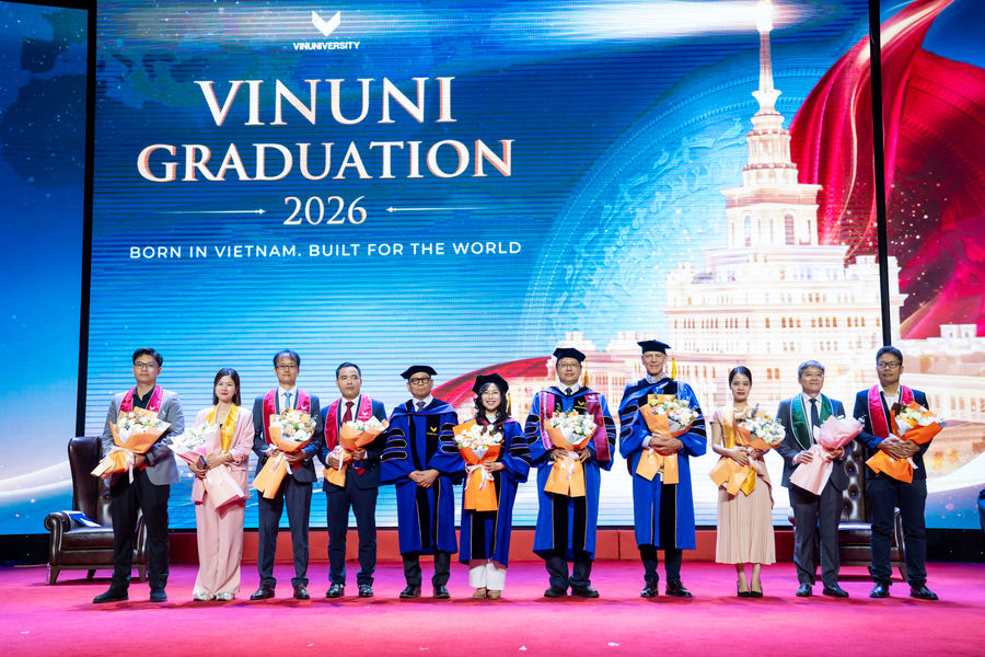 Lễ tốt nghiệp VinUni 2026: Bản phác thảo mô hình đại học của tương lai