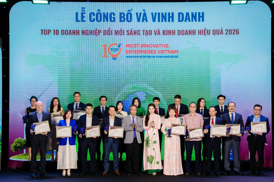 C.P. Việt Nam được vinh danh Top 5 đổi mới sáng tạo ngành nông nghiệp công nghệ cao