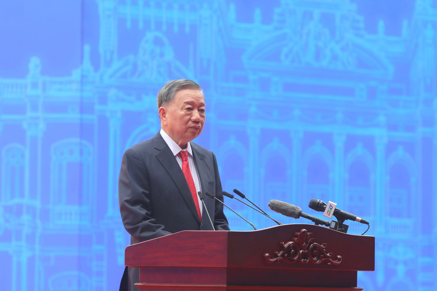 Phát biểu của Tổng Bí thư, Chủ tịch nước Tô Lâm tại Lễ kỷ niệm 50 năm thành phố Sài Gòn - Gia Định vinh dự mang tên Chủ tịch Hồ Chí Minh