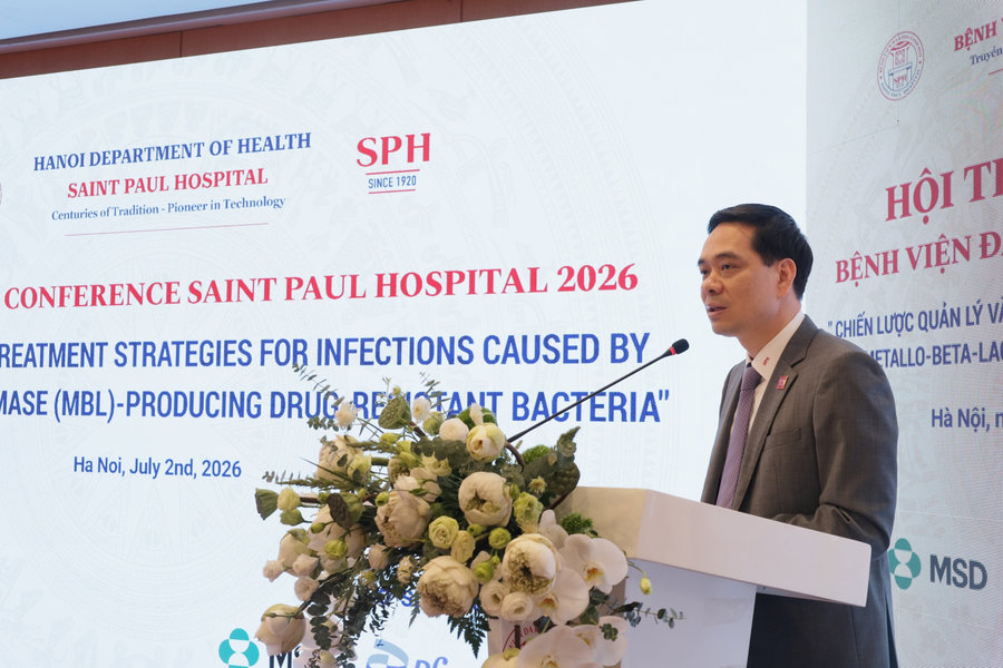 Bệnh viện Xanh Pôn ra mắt AI hỗ trợ bác sĩ điều trị vi khuẩn kháng kháng sinh