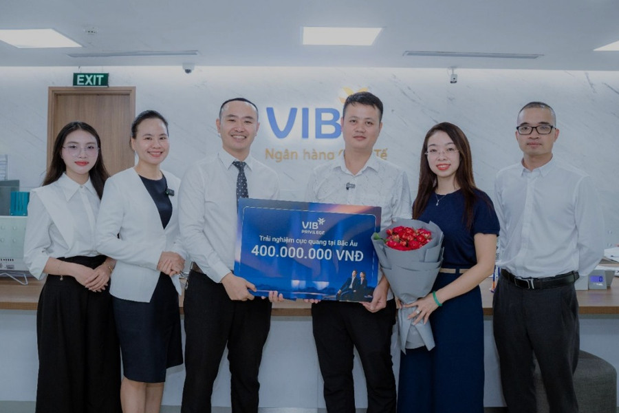 “Chạm ánh cực quang” của VIB Privilege Banking gọi tên 3 chủ nhân đầu tiên