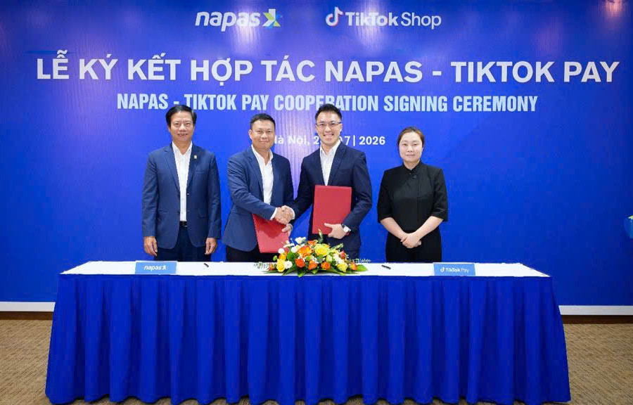 NAPAS và TikTok Shop ký thoả thuận hợp tác toàn diện