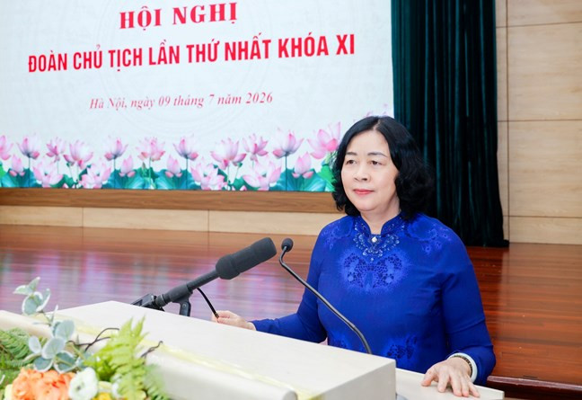 Chủ tịch Bùi Thị Minh Hoài: MTTQ Việt Nam các cấp tiếp tục kiện toàn, vận hành tổ chức bộ máy tinh gọn, hiệu lực, hiệu quả
