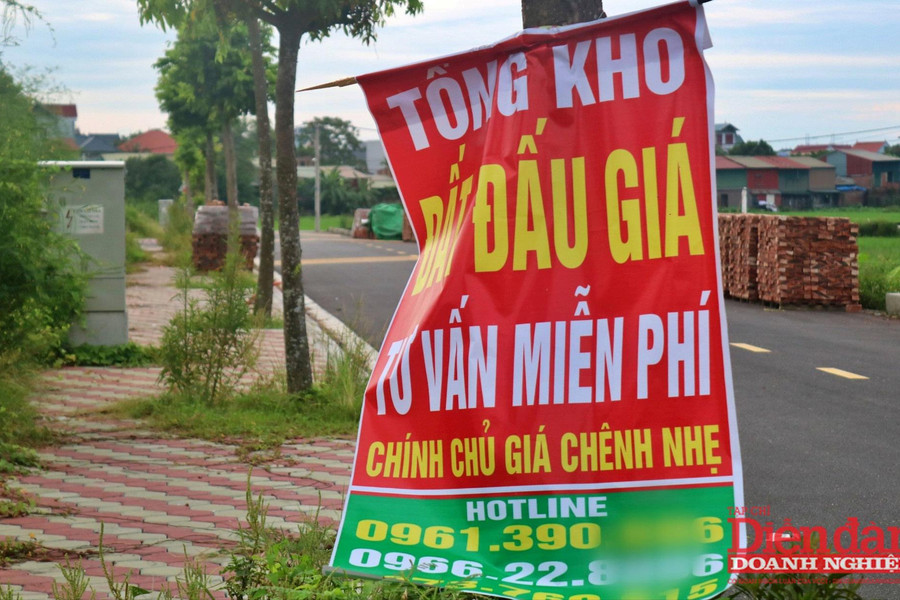 Đấu giá đất hạ nhiệt