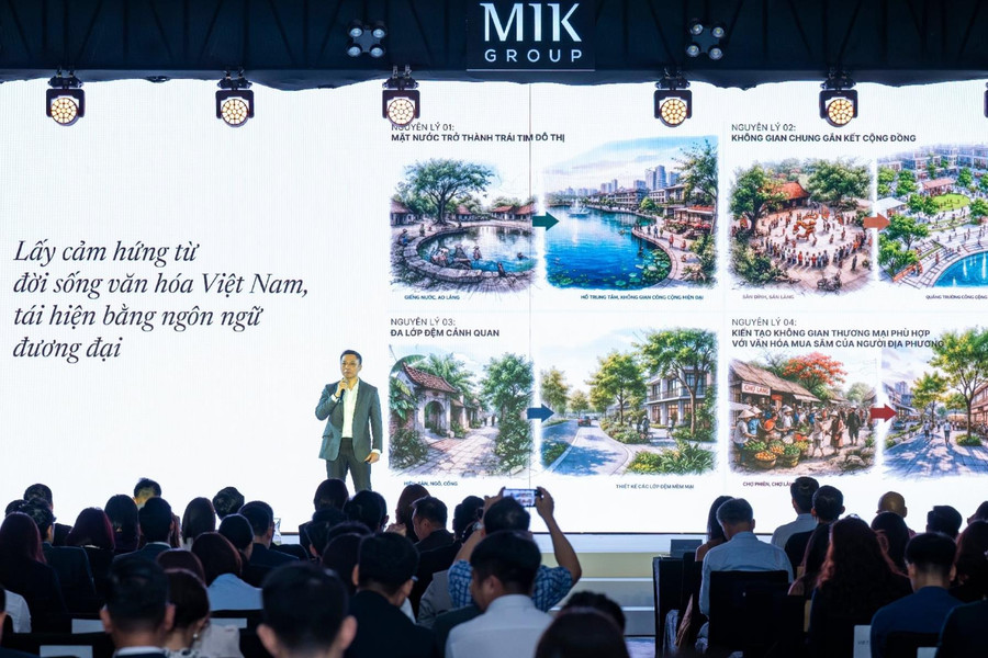 Kiến tạo đô thị từ bản sắc văn hóa Việt: Tầm nhìn dài hạn của MIK Group