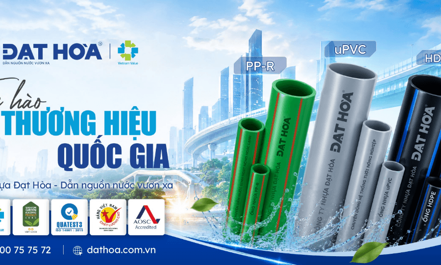 Công ty TNHH Nhựa Đạt Hòa: Hơn ba thập kỷ đồng hành cùng sự phát triển của ngành hạ tầng Việt Nam
