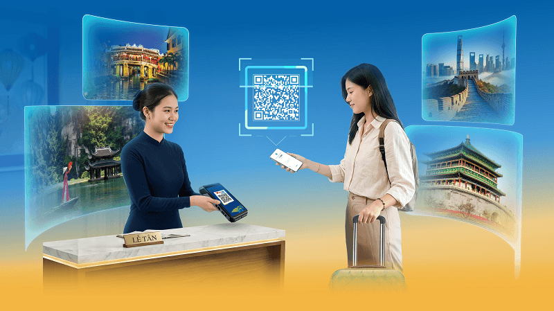 SACOMBANK kết nối thanh toán QR xuyên biên giới với Singapore