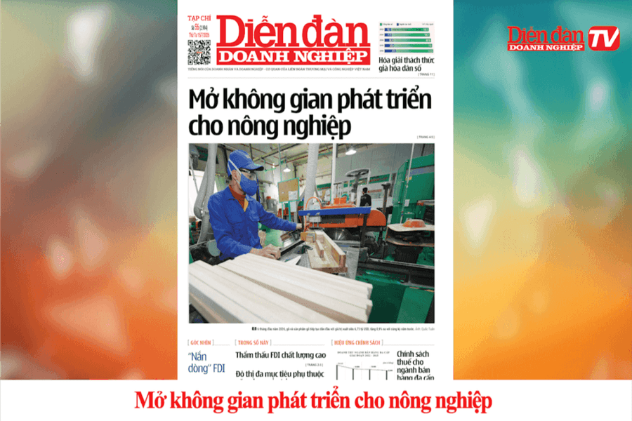 DIỄN ĐÀN DOANH NGHIỆP SỐ 56: Mở không gian phát triển cho nông nghiệp