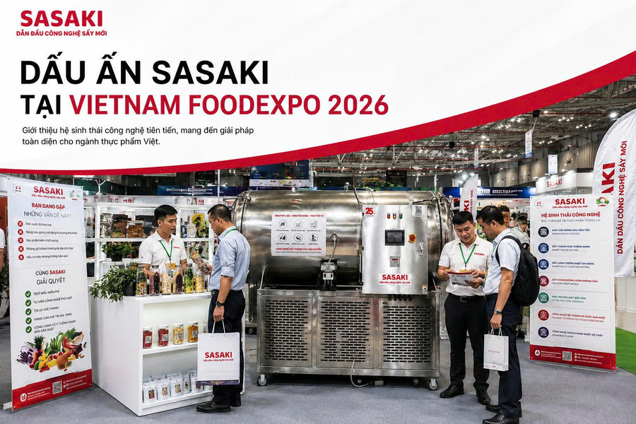 SASAKI ra mắt Shock Freezer tại Vietnam PFA 2026, mang giải pháp cấp đông sâu siêu tốc đến Trang Chủ Nhà Cái Good88.com thực phẩm