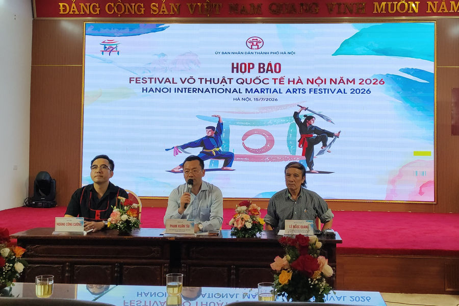 Hà Nội lần đầu tổ chức Festival Võ thuật quốc tế tại Hoàng thành Thăng Long