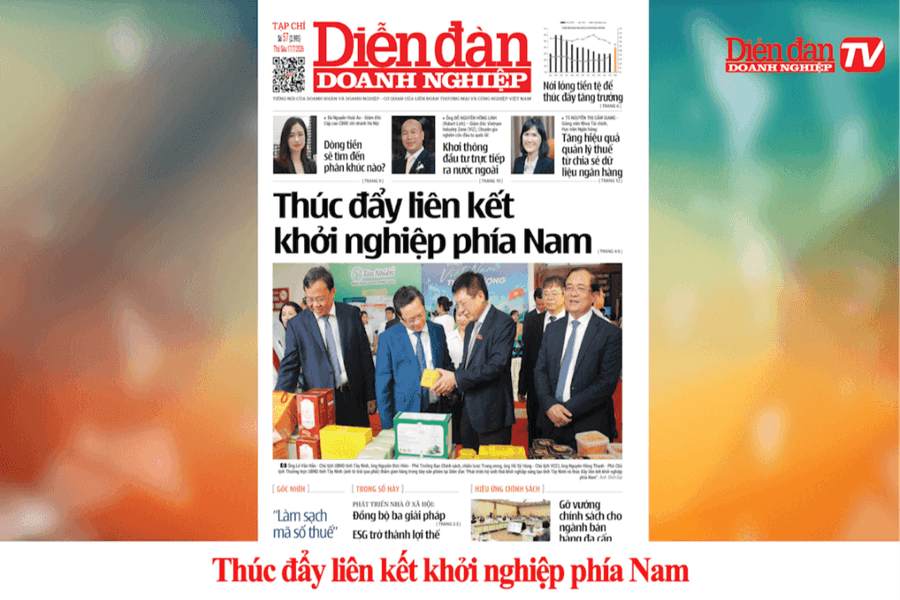 DIỄN ĐÀN DOANH NGHIỆP SỐ 57: Thúc đẩy liên kết khởi nghiệp phía Nam