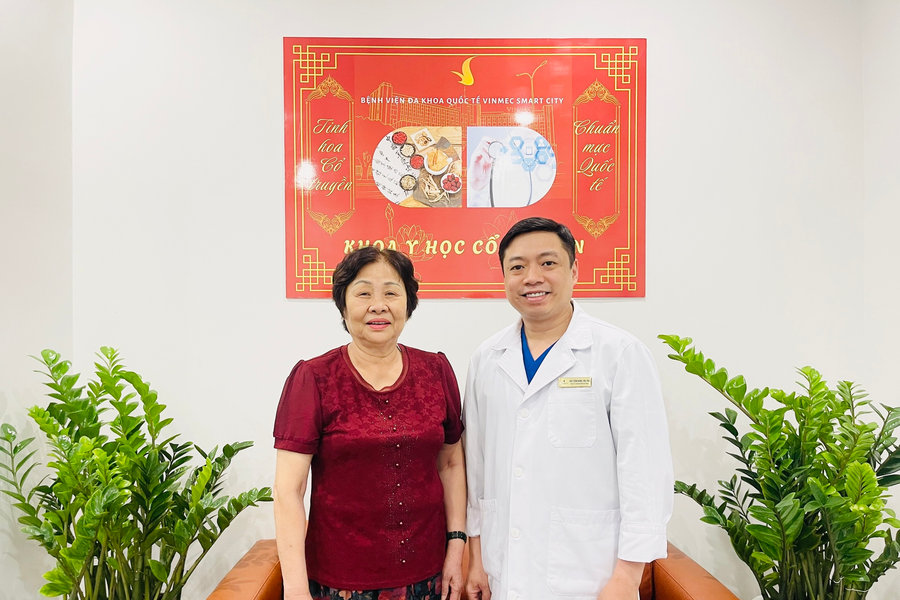 Thoát gánh nặng sa vùng kín nặng ở tuổi 72 nhờ phác đồ y học cổ truyền chuyên sâu tại Vinmec Smart City