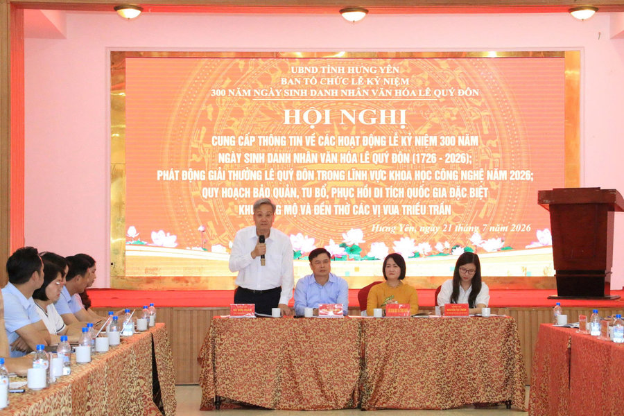 Hưng Yên phát động Giải thưởng Lê Quý Đôn trong lĩnh vực khoa học công nghệ